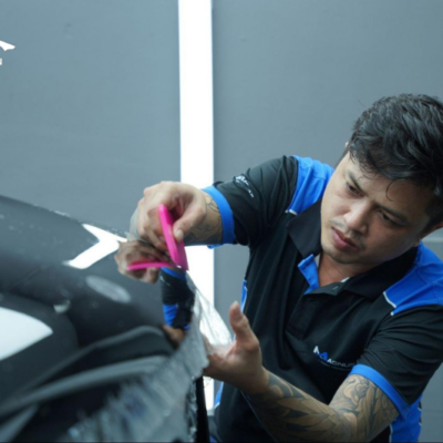 Thi công dán PPF cho xe hơi