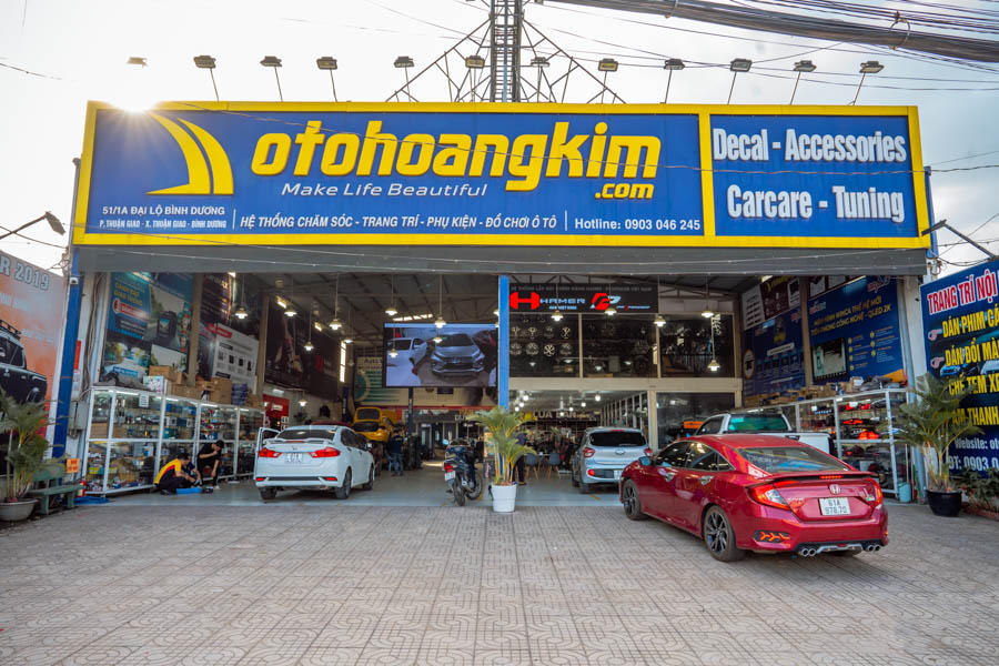 Trung tâm chăm sóc nâng cấp ô tô Hoàng Kim
