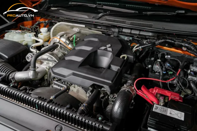 Vận hành xe Mitsubishi Triton 2025