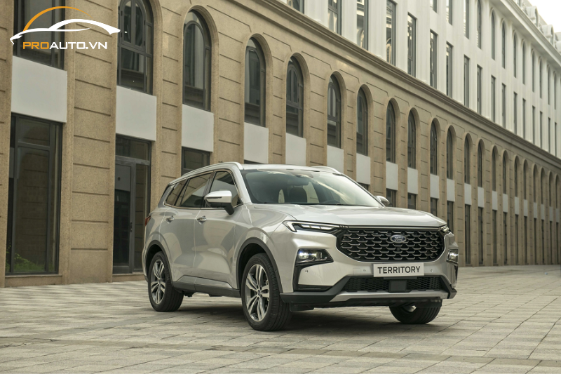 Vẻ ngoài lịch lãm, sang trọng của Ford Territory 2024