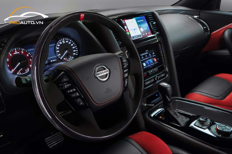 Vô lăng xe Nissan Patrol 2025