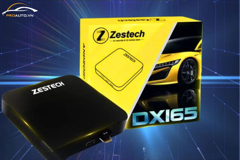 Android box Zestech DX165 sang trọng và cuốn hút
