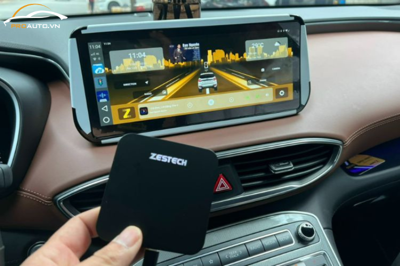 Android box Zestech DX165 vượt trội hệ thống kiểm tra phạt nguội