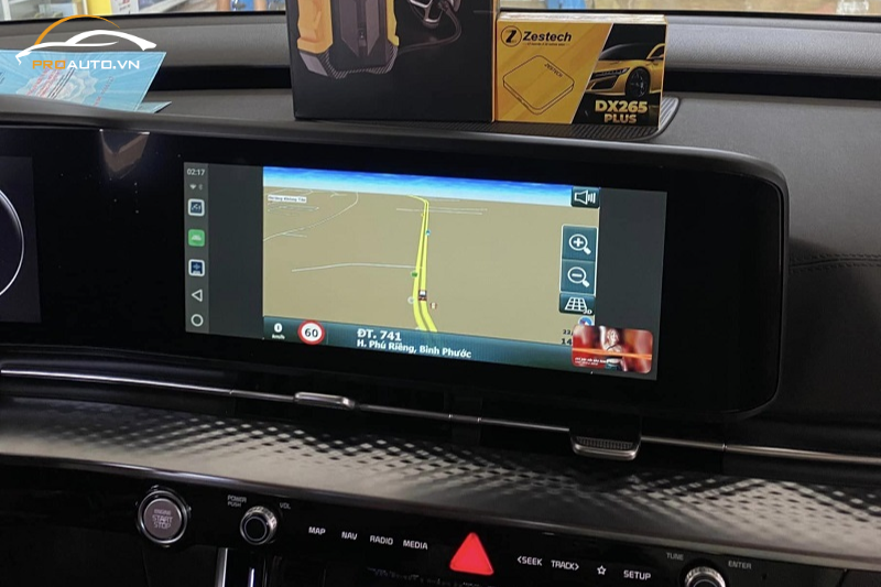 Android box Zestech DX265 Plus dẫn đường thông minh