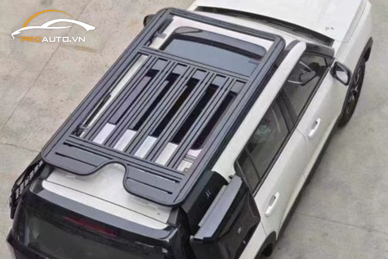 Baga mui, giá nóc xe Hyundai Santafe 2025