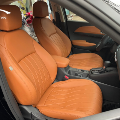 Bọc da ghế màu nâu cho Honda CRV