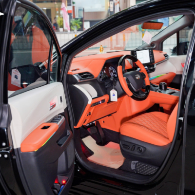 Bọc da taplo xe Toyota Sienna ngăn sự phai màu từ ánh nắng mặt trời