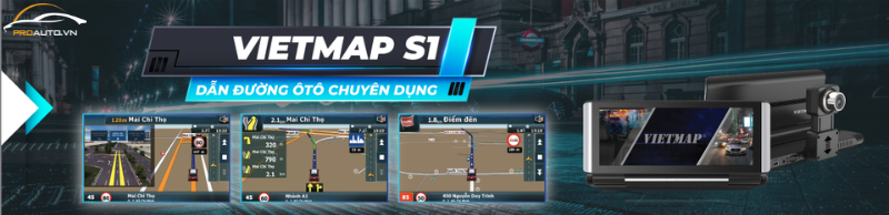 Camera hành trình Vietmap D22 dẫn đường ô tô chuyên dụng S1