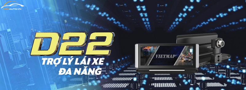 Camera hành trình Vietmap D22 - Trợ lý lái xe đa năng