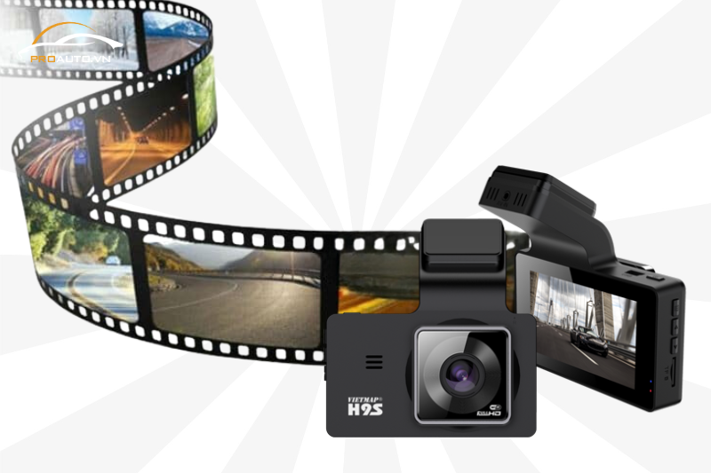 Camera hành trình Vietmap H9S ghi hình vòng lặp