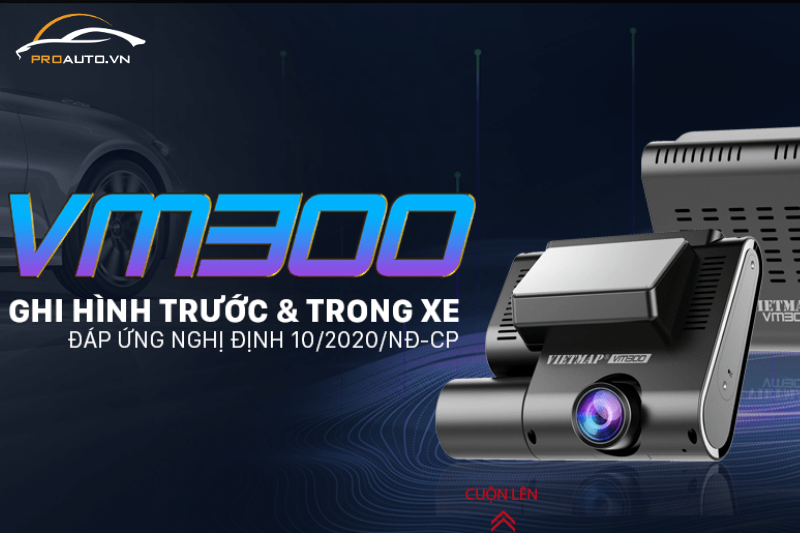 Camera hành trình Vietmap VM300 - An toàn trên mọi nẻo đường