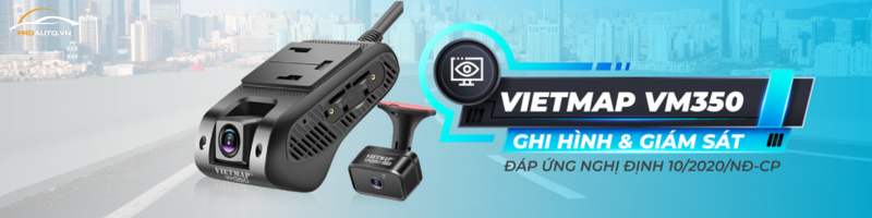 Camera hành trình Vietmap VM350 - Đạt chuẩn nghị định 10