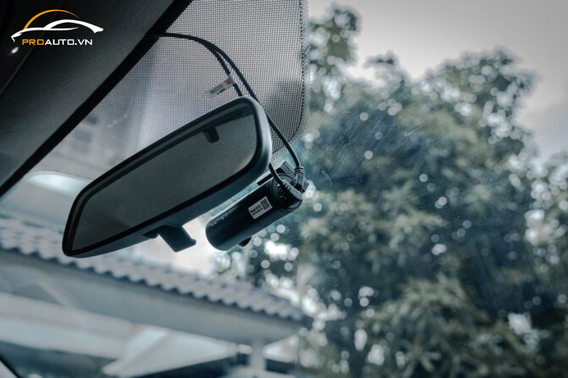 Căn góc chuẩn khi lắp camera hành trình Vietmap