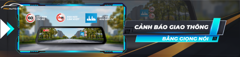 Cảnh báo bằng giọng nói hỗ trợ lái xe an toàn