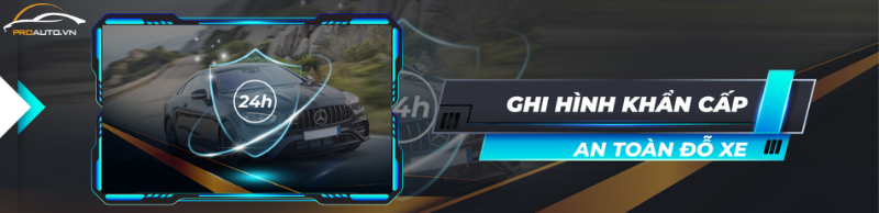 Cảnh báo tốc độ giới hạn, ghi hình khẩn cấp và dữ liệu chi tiết toàn quốc