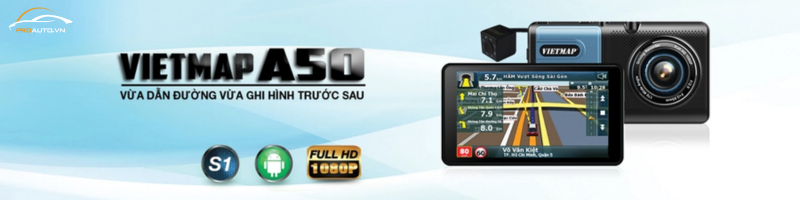 Cảnh báo tốc độ giới hạn với camera hành trình Vietmap A50