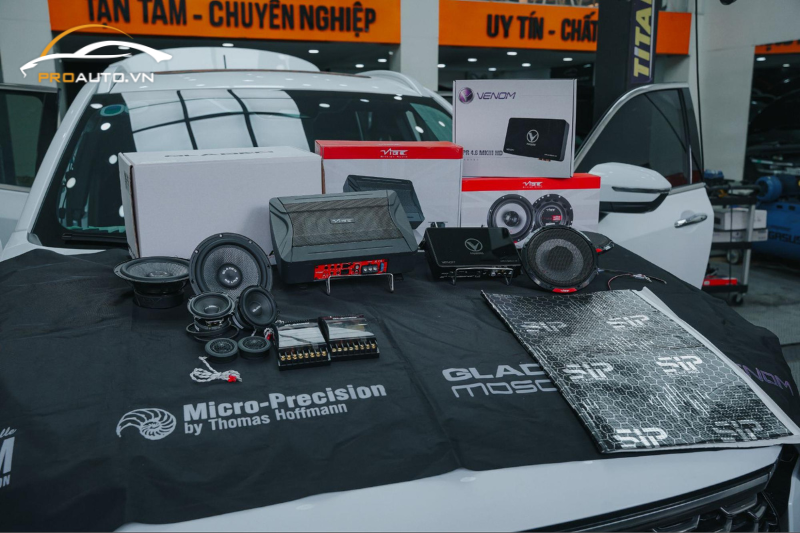 Cấu hình độ âm thanh xe Ford Territory cực đã tại PROAUTO.VN