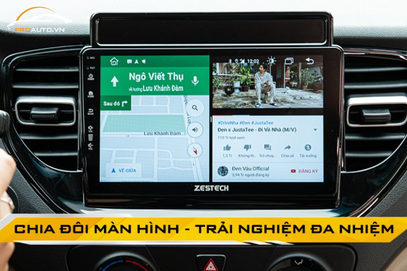 Chia đôi màn hình- Chạy đa nhiệm ứng dụng trên Android box DX265 Plus