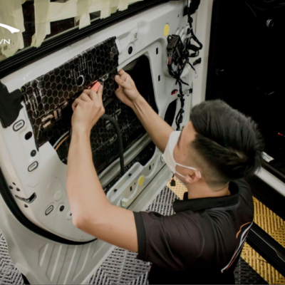 Dán cách âm chống ồn cho cửa xe 