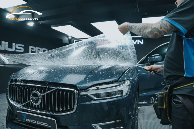 Dán PPF cho ngoại thất xe Volvo XC60