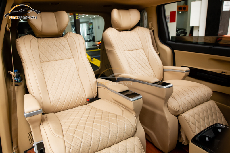 Độ ghế chỉnh điện xe Hyundai Santafe 2025