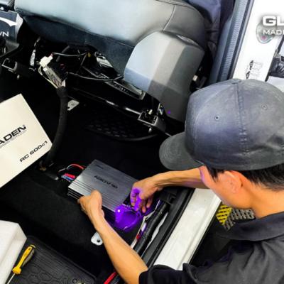 Độ loa xe Mitsubishi Xpander thương hiệu Gladen