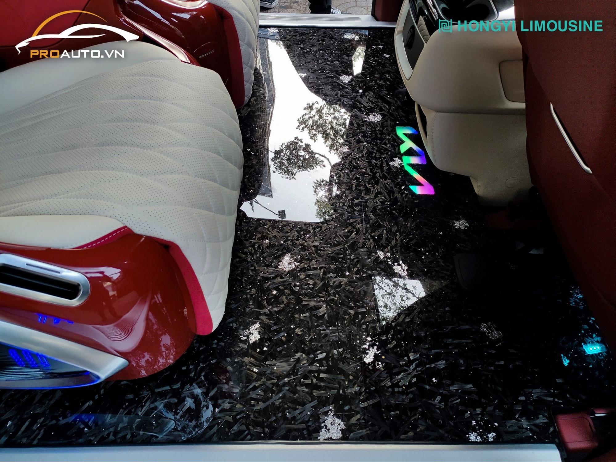 Độ sàn carbon Kia Carnival