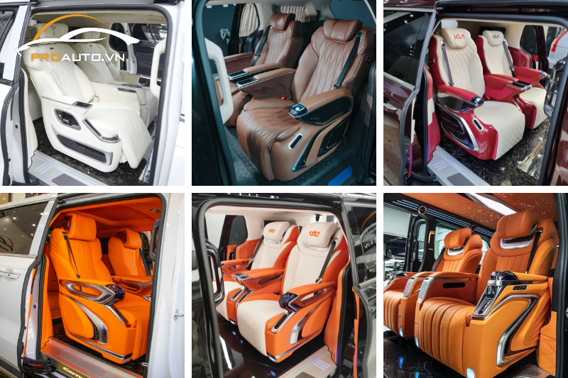 Ghế Limousine cho xe Hyundai Santafe 2025