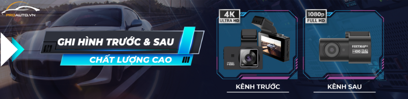 Ghi hình Ultra HD 4K sắc nét ngày & đêm