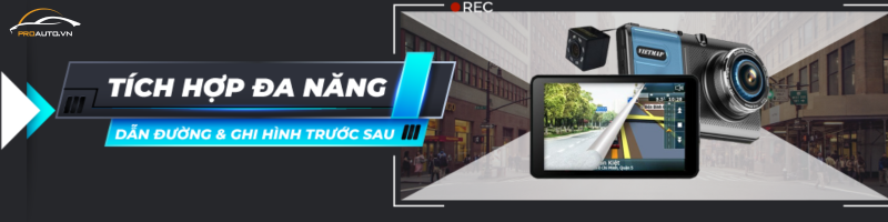 Ghi hình vòng lặp bằng camera hành trình Vietmap A50