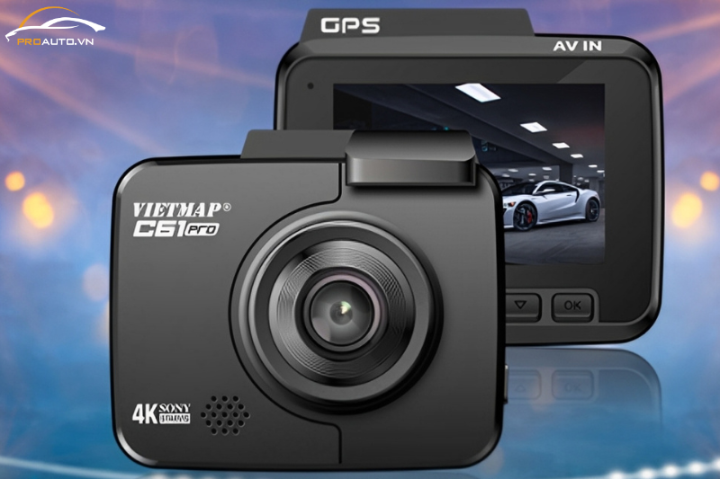 Giới thiệu camera hành trình Vietmap C61 Pro