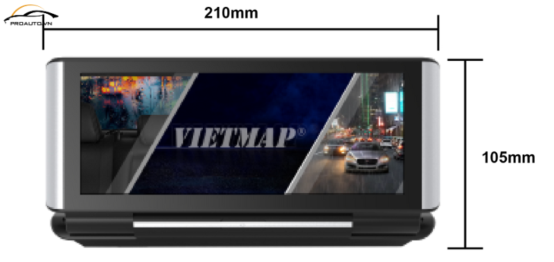 Giới thiệu về camera hành trình Vietmap D22