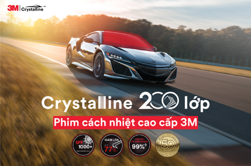 Giới thiệu về phim cách nhiệt 3M Crystalline