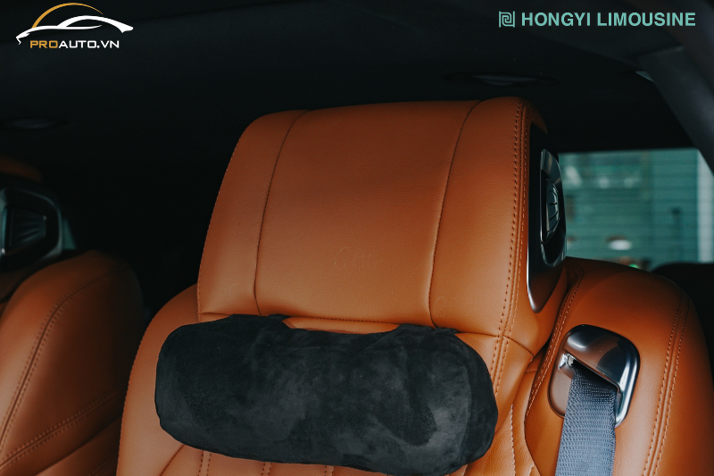 Gối tựa đầu điện kết hợp nâng cổ