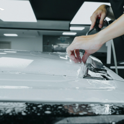 Hình ảnh thi công dán PPF SAP Plus tại PROAUTO