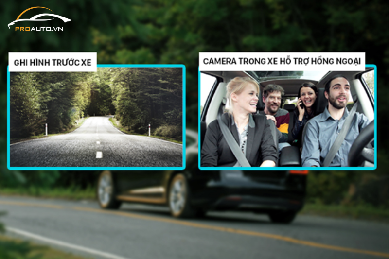 Hỗ trợ ghi hình hồng ngoại trên camera Vietmap VM300