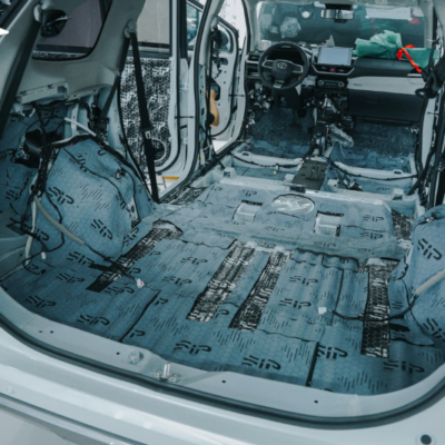 Hoàn thiện cách âm chống ồn xe Mitsubishi Xforce 2024