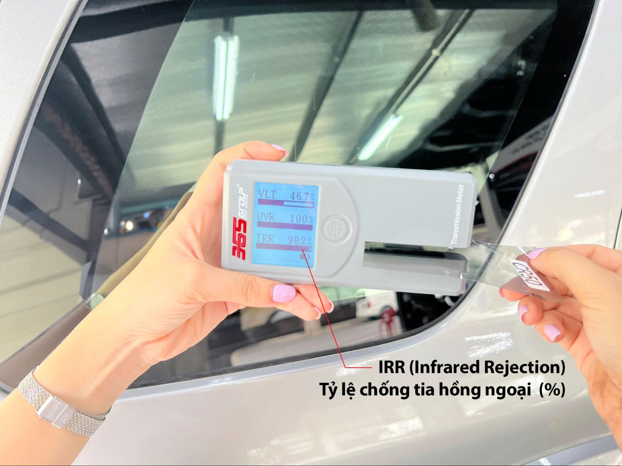 Kiểm tra thông số kỹ thuật bằng máy test chuyên dụng