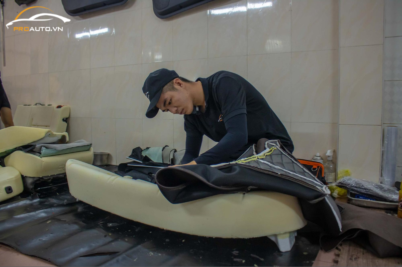 Kinh nghiệm khi bọc ghế xe Mitsubishi Xforce 2024 chất lượng