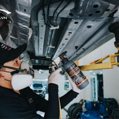 Kinh nghiệm phủ gầm xe Hyundai Santafe 2025 