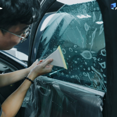 Kỹ thuật dán phim chuyên nghiệp trên Mitsubishi Xforce 2024