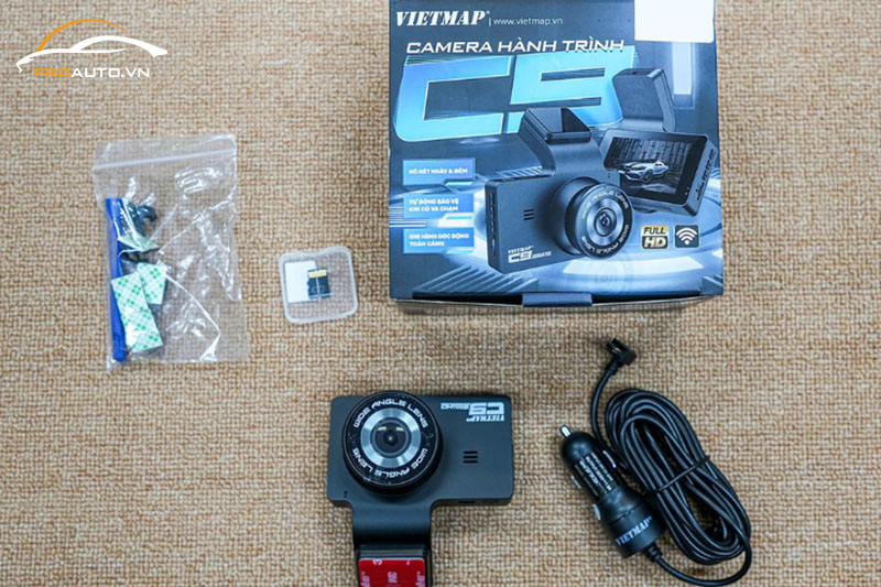 Lắp đặt camera ô tô hành trình Vietmap chính hãng