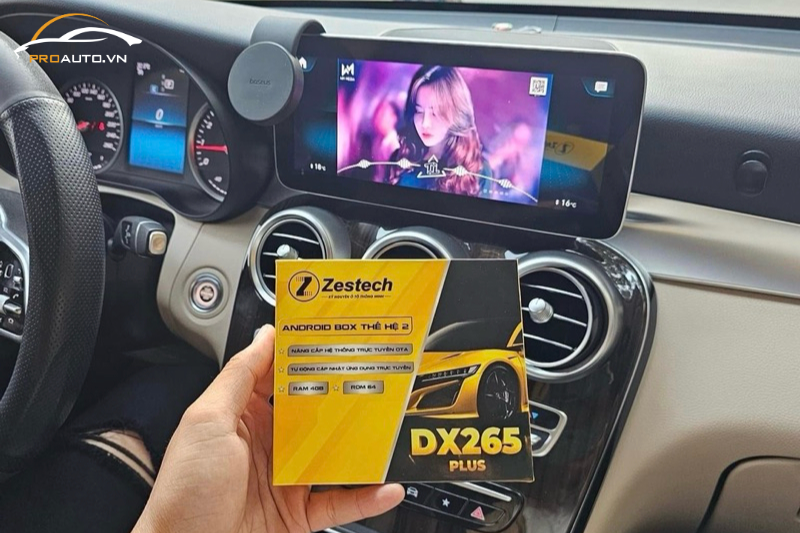 Lưu ý khi lắp đặt Android box Zestech DX265 Plus cho xế yêu