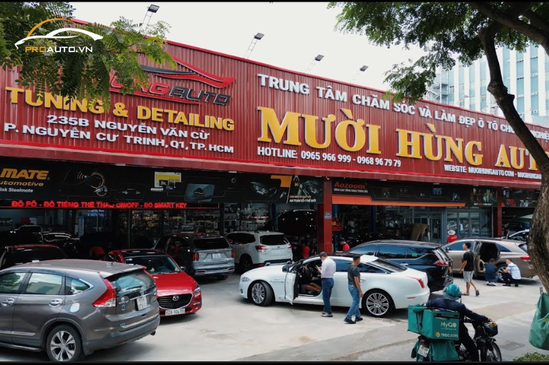 Mười Hùng Auto là đại lý ủy quyền chính hãng của phim cách nhiệt 3M