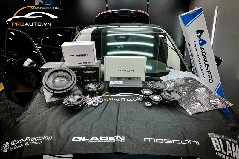 Nâng cấp âm thanh cho Hyundai Santafe 2025