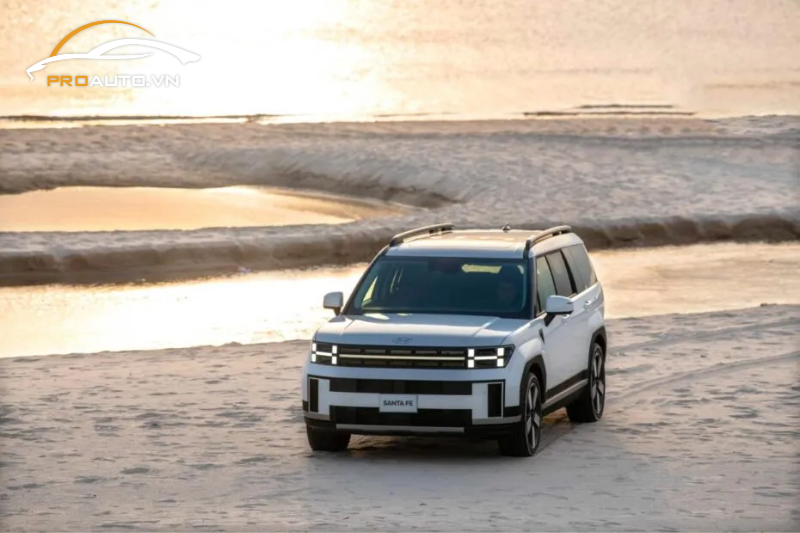 Những lưu ý mà chủ xe cần biết khi nâng cấp phụ kiện xe Hyundai Santafe 2025