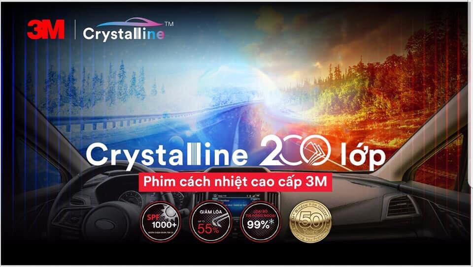 Phim cách nhiệt 3M Crystalline