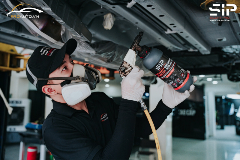 Phủ gầm xe ô tô cho Hyundai Santafe 2025