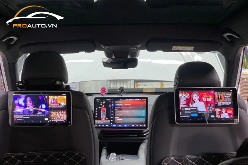 Phụ kiện màn hình gối đầu cho Mitsubishi Xpander