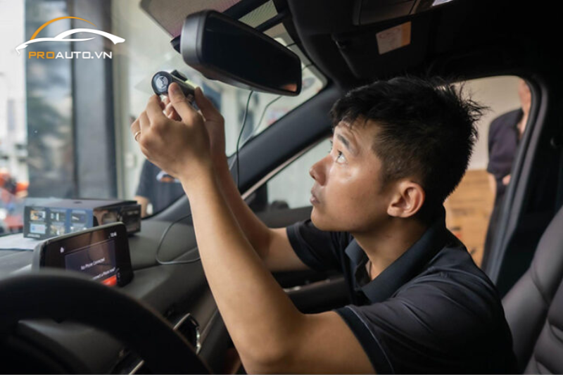 Quy trình lắp đặt camera hành trình Vietmap